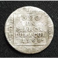 1 серебряный грош 1768