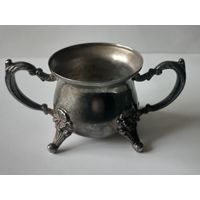 Солонка,Сахарница.бронза серебрение.люкс.