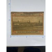 Нодгельд 25 пфеннигов Веймар. Веймарская республика - 0202