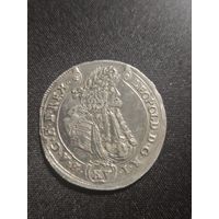 Венгрия. 15 крейцеров 1689 г.К-В. Кремница. Леопольд I.