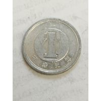 Япония 1 йена 1997