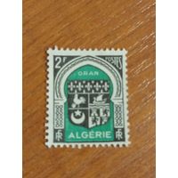 1947 французская колония Алжир чистая без клея без дыр герб (5-1)