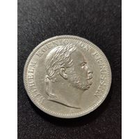 Германия. Пруссия.Талер 1866г А. Вильгельм I.