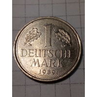 1 марка  ФРГ 1989 J год