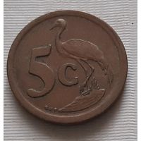 5 центов 1990 г. ЮАР