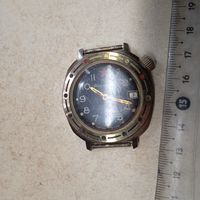 Мужские механические часы Командирские Амфибия. СССР.