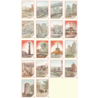 Спичечные этикетки. Сувенирный набор. Земля Белорусская.1988 год