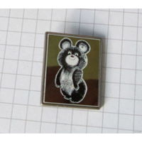 Мишка олимпийский. Ситалл.