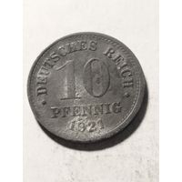Германия 10 пфенинг 1921