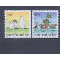 [1748] Финляндия 1994. Культура.Литература.Муми-тролли. Гашеная серия.