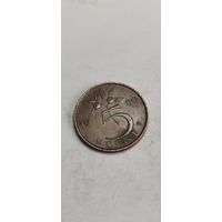 Нидерланды 5 цент 1980