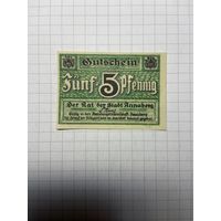 Нотгельд 5 пфеннигов Германия-3012