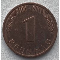 Германия 1 пфенниг 1977 г. J