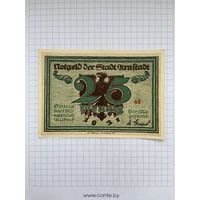 Нотгельд 25 пфеннигов Германия Урунштадт-0501