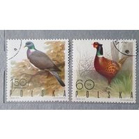 Польша птицы 2шт 1970г