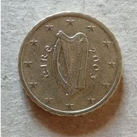 Ирландия 10 евроцентов, 2003 г., KM# 35