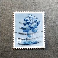 Марка Великобритания 1988 год Королева