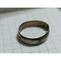 Кольцо серебряное, клеймо , 84 проба. Ag 1,86g , р-р 20 , на реставрацию (3)