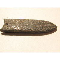 Ременная накладка очень старая большая