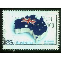 Австралия - 1981 [Mi. 740] Гашеная (AU17)