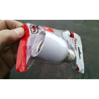 Переходник с патрона Е27 на Е40, EKF, белый