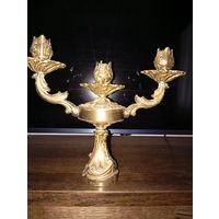 Бронзовый подсвечник СССР