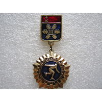 3 зимняя спартакиада народов СССР 1974 г., конькобежный спорт.
