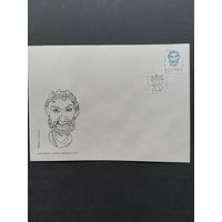 Польша 1989 КПД с маркой "Голова в Вавельском замке Кракова" (спецгашение) Mi.3196 каталог 0.50 евро