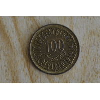 Тунис 100 миллимов 1983