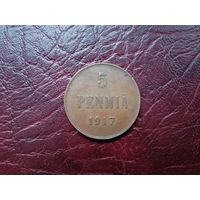 5 пенни 1917 г.