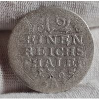 1/12 талера 1765 года, м.д. А (Берлин), Пруссия