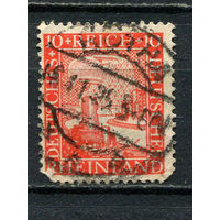 Рейх (Веймарская республика) - 1925 - Рейнская область 10Pf - (есть тонкое место) - [Mi.373] - 1 марка. Гашеная.  (Лот 66HC)-T4P52
