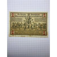2 марки (нотгельды) г. Германия.-2012