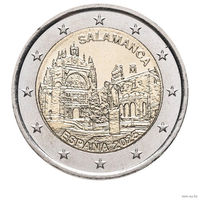 2 евро 2025 Испания Саламанка UNC из ролла