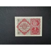 2 кроны 1922 года. Австрия. UNC. Распродажа.
