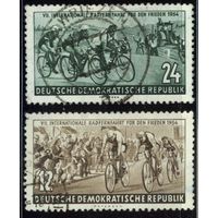 ГЕРМАНИЯ, ГДР - 1954 [Mi. 426-427] Гашеная (DDR03)