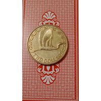 Новая Зеландия 2 доллара 2019