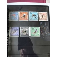 Лот чистых марок монголия спорт