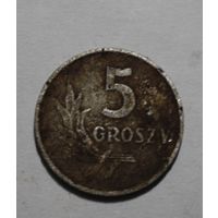 Польша, 5 грошей, 1962 год