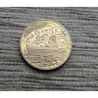 Werty71 Польша 2 злотых 2012 Польские суда - Эсминец Молния Корабль