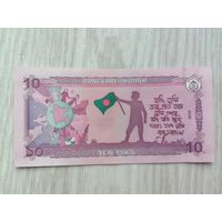 Бангладеш 10 UNC c рубля