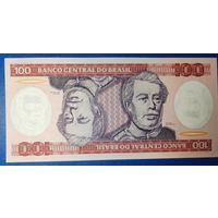 Бразилия 100 крузейро 1981-1984 г.