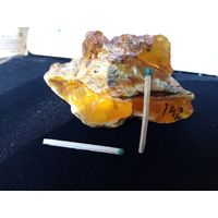 Камень янтарь коллекционныйл