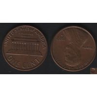 США km201 1 цент 1977 год (D) (_5 ТОРГ ЛЮБОЙ