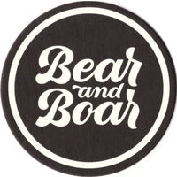 Подставку под пиво Bear & Boar /Литва/.