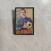 Кооперативный значок из СССР. Футбол. Лев Яшин.