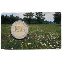 2 Евро Латвия 2016 Корова блистер BU