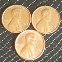 1 цент 1972 S & P & D США