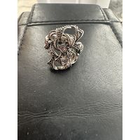 Кольцо. Серебро 925 пробы Плетение