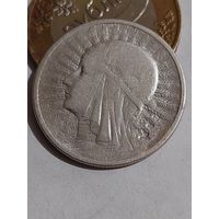 2 злотых 1933 г.